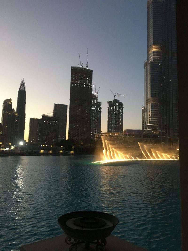 View from Fai The Palace Hotel Dubai
