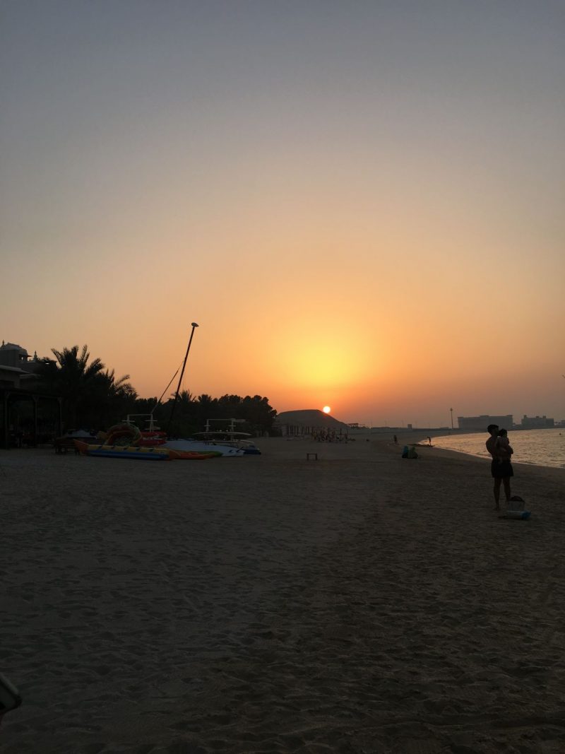 Jumeirah-Zabeel-Saray-Dubai-Beach-Sunset