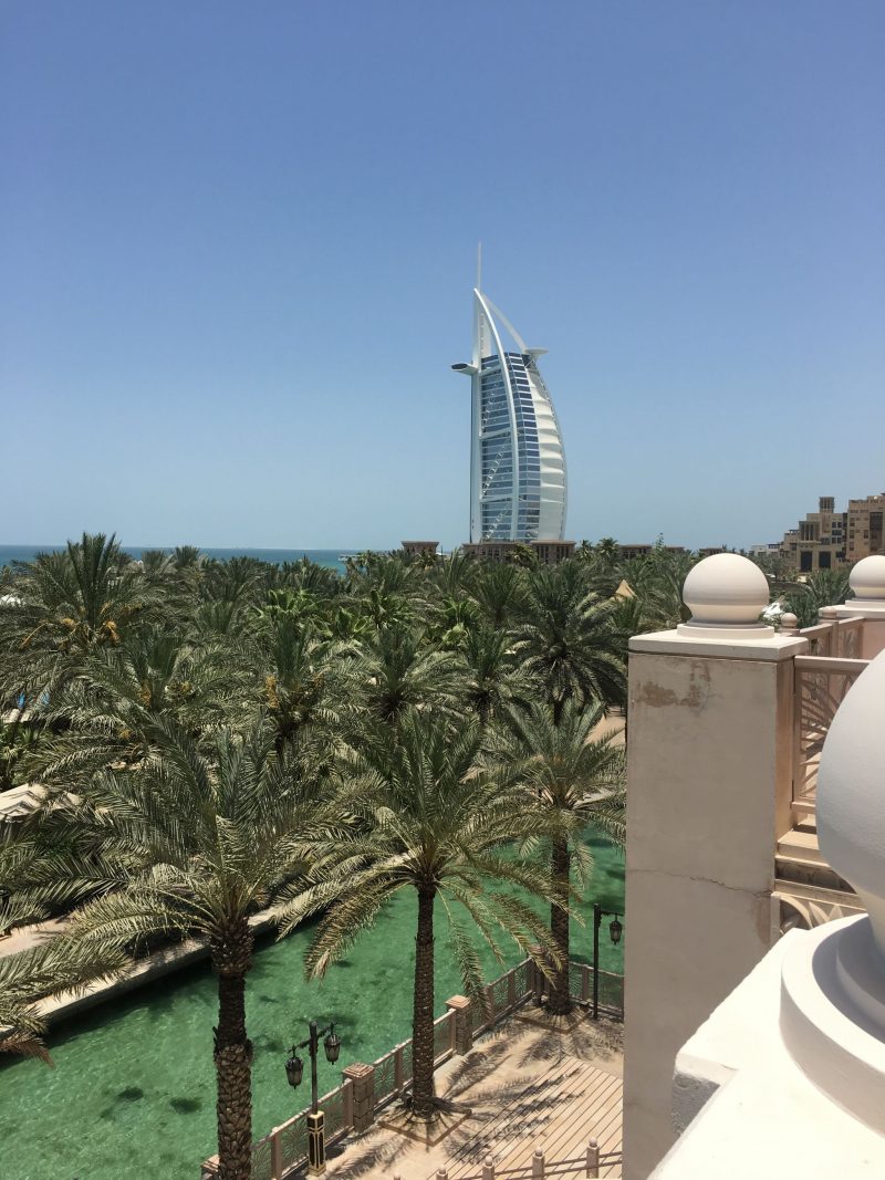 Al Qasr Dubai views over the Burj Al Arab