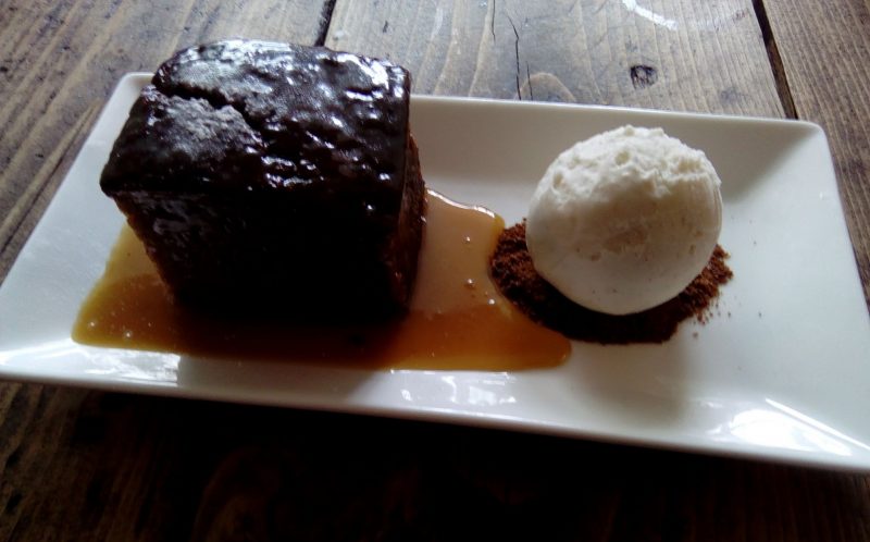 Cavendish Arms Sticky Toffee Pudding