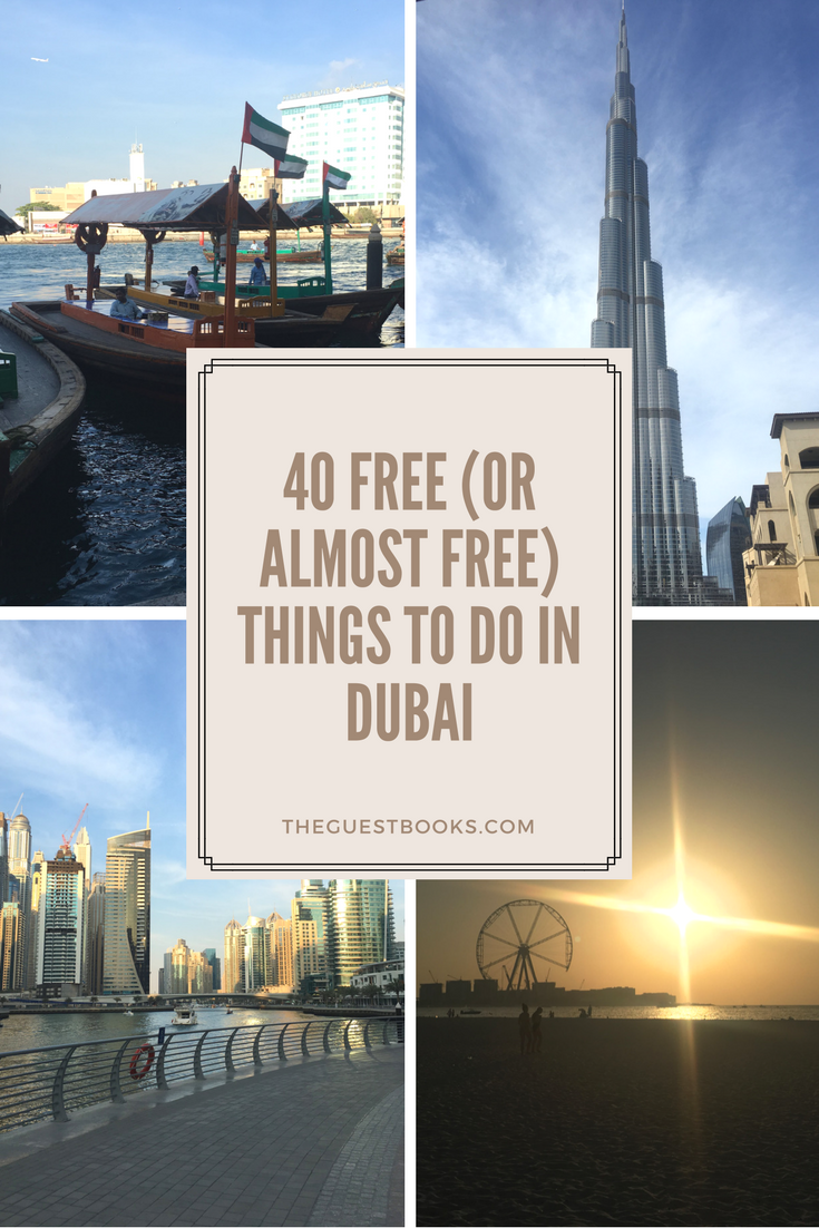 40 free (or almost free) things to do in Dubai