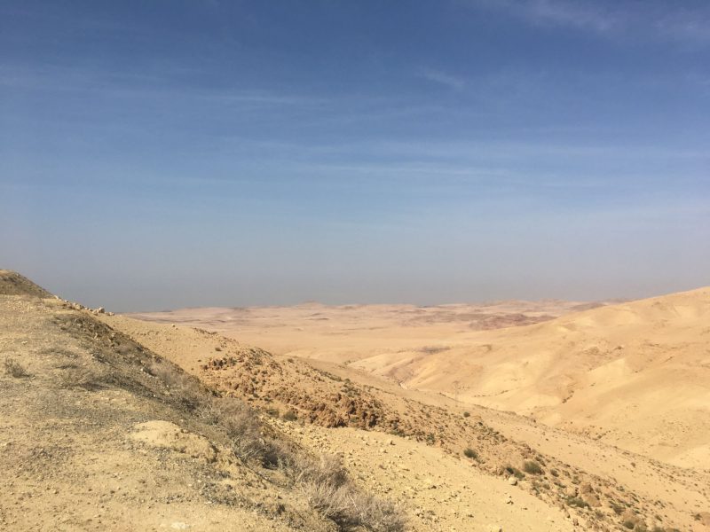 Driving in Jordan - scenery