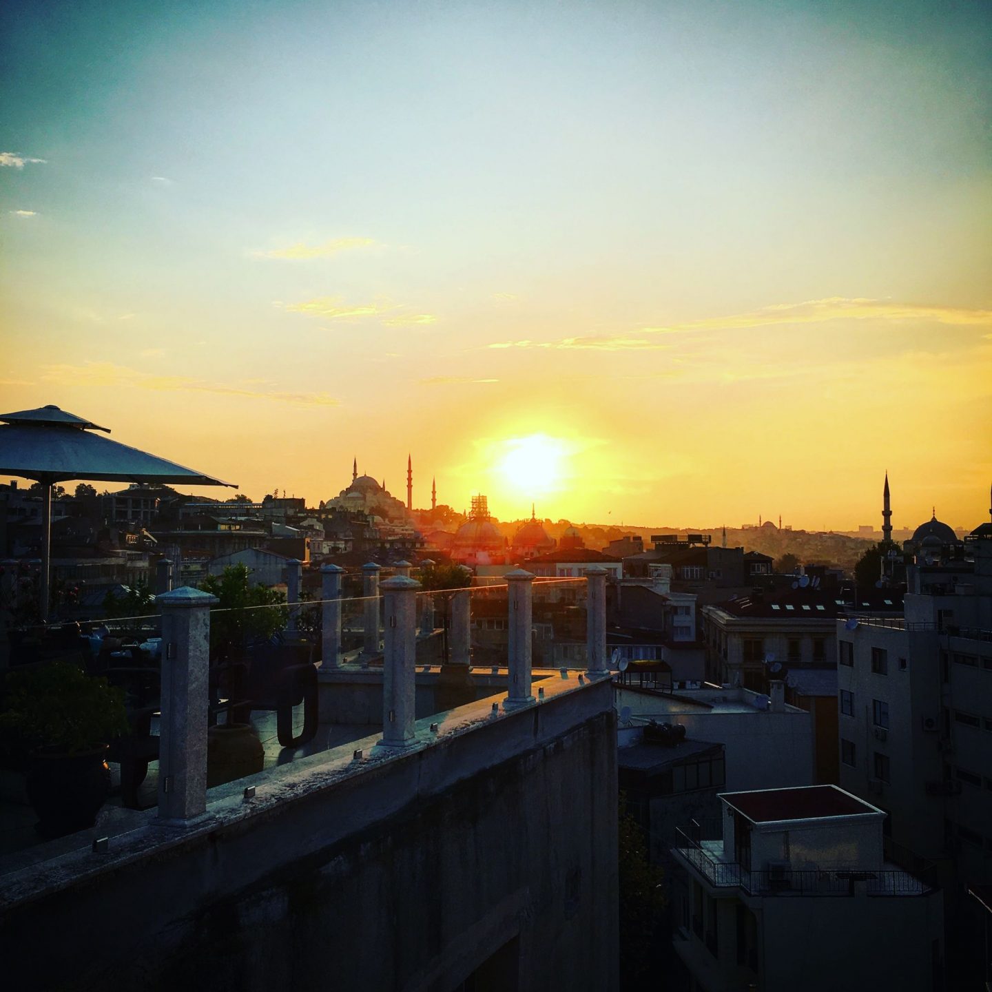 Sunset-view-Blue-Mosque-Istanbul