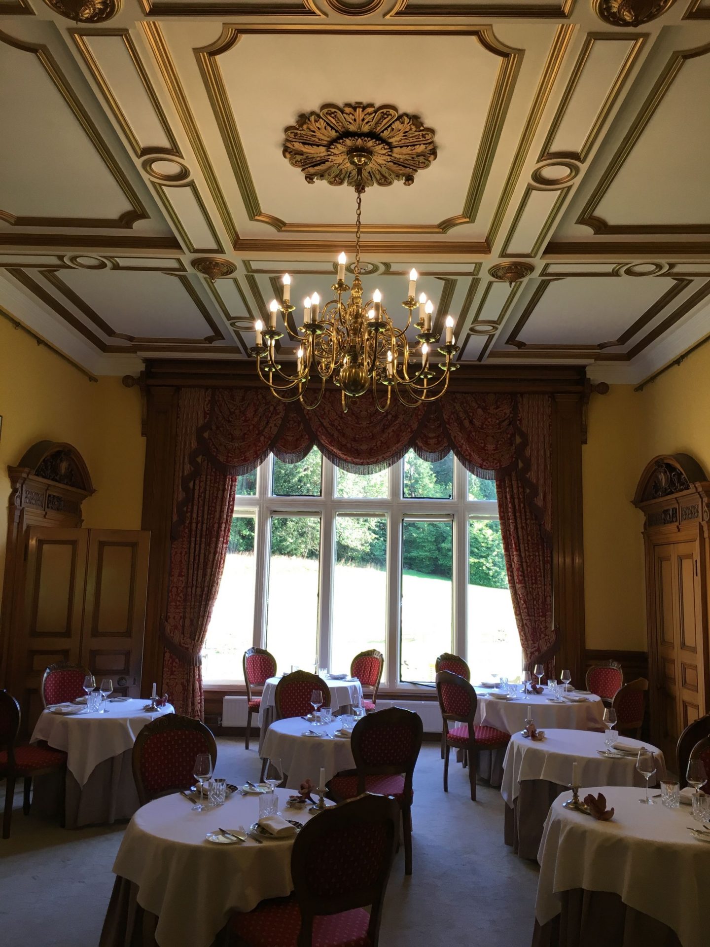 Pale Hall dining room